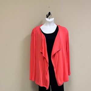 Talbots Vibrant Coral Women's Cardigan